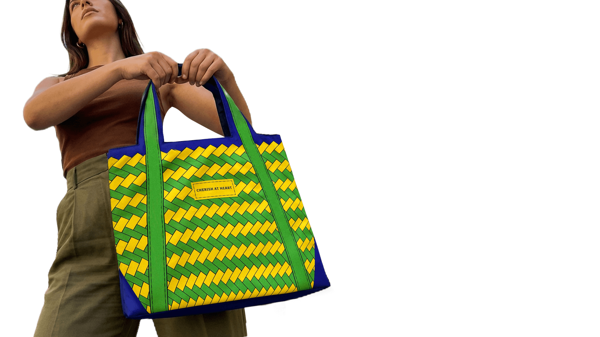 Cherish at Heart foldable tote bag - ATHEART Athens